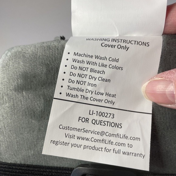 ComfiLife Lumbar Support Back Pillow Memory Foam Adjustable Office Chair Car Etc - Picture 5 of 5